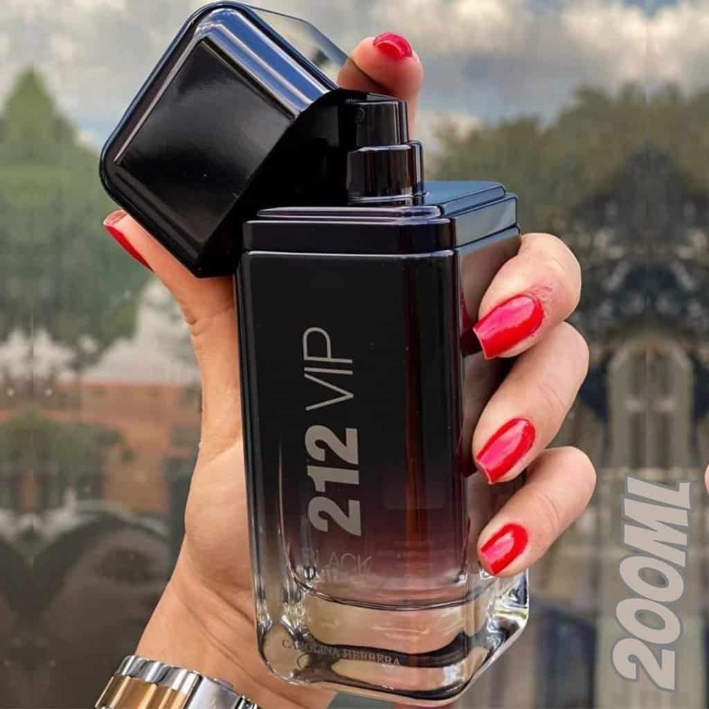 212 Vip Black Carolina Herrera Edp - Perfume Masculino 200