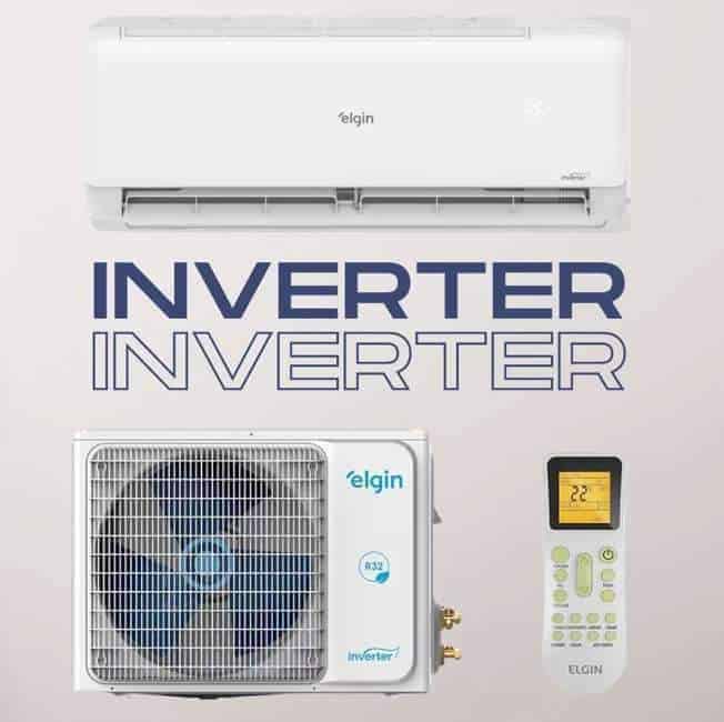 Ar Condicionado Elgin Eco Inverter II 9.000 Btus Frio Gás R-32 220v