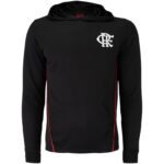 Blusão do Flamengo Braziline Masculino com Capuz Rain