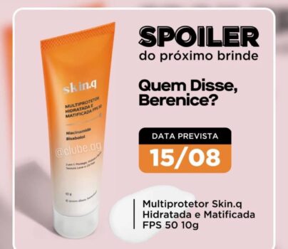 Brinde Grátis da Quem disse, Berenice -  Multiprotetor Facial FPS 50