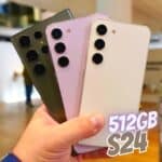 Celular Samsung Galaxy S24 512GB | 8GB de RAM | Tela de 6.2" | Galaxy AI | Preto