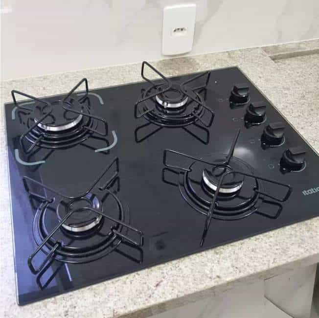 Cooktop Itatiaia Essencial 4 Bocas - Preto