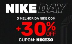 Cupom Centauro 30% OFF em itens Selecionado da Nike!!