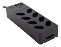 Filtro de Linha iCLAMPER Energia 8 com Proteção contra Surtos Elétricos(DPS) 8 Tomadas, 3 Pinos, 10 Amperes para PC, Notebook, Roteador, Monitor, Impressora, PS5, Alexa e etc, Bivolt, Cabo de 1m