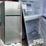 Geladeira LG Frost Free Inverter 395L Duplex GN-B392PLMB Inox Look 110V