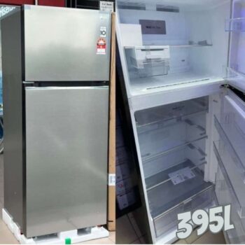 Geladeira LG Frost Free Inverter 395L Duplex GN-B392PLMB Inox Look 110V