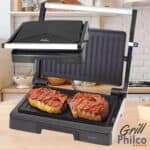 Grill E Sanduicheira Press Diamante Pgr07p 1000w Philco Cor Preto 110V