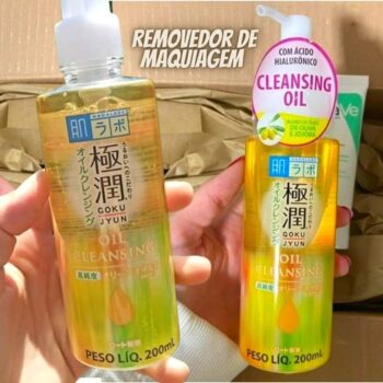 Hada Labo Tokyo Gokujyun Oil Cleasing – Óleo Removedor De Maquiagem Com Ácido Hialurônico 200Ml Hada Labo