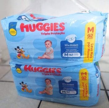 Huggies Fralda Tripla Proteção M 92 Un