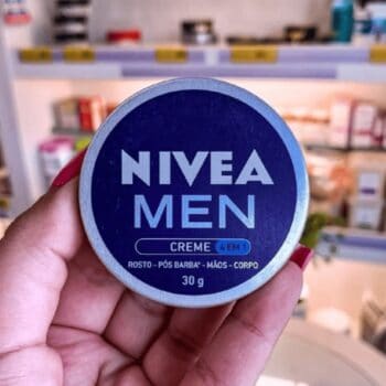 NIVEA MEN Creme 4 em 1 30g - Hidratação intensa, evita ressecamento, com vitamina E, textura creme, rápida absorção