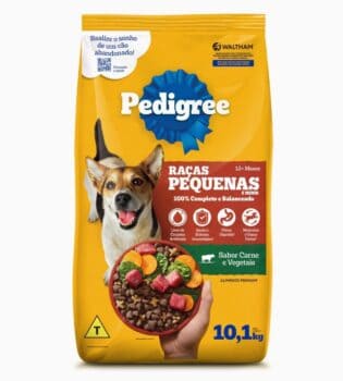 PEDIGREE Ração Pedigree Para Cães Adultos Raças Pequenas 10 1 Kg