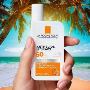 Protetor solar facial anti-idade Anthelios Hydraox Fps 60 50 ml La Roche-posay