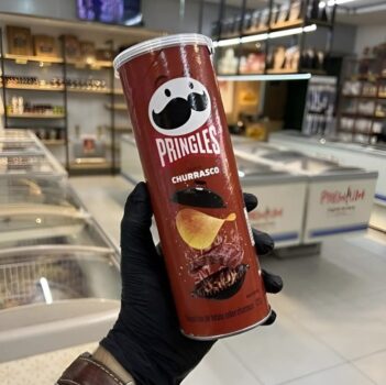 Salgadinho Batata Frita Pringles Churrasco 109g