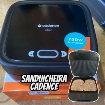 Sanduicheira Elétrica Cadence Click - 127V