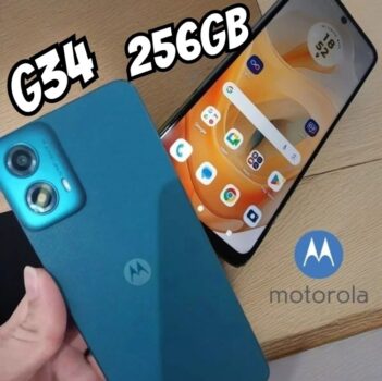 Smartphone Motorola Moto G34 5G 256GB 8GB RAM + 8GB RAM Boost