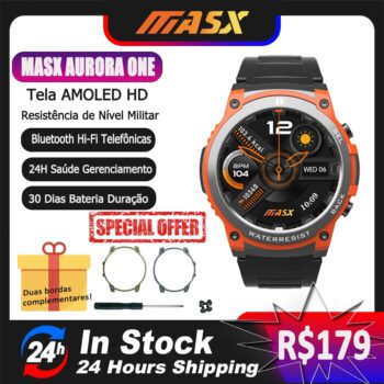 Smartwatch MASX Aurora One Cupom