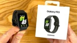 Smartwatch Samsung Galaxy Fit3 Display 1.6" Grafite