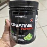 Suplemento em Pó Creatine Turbo Sabor Limão 300g Black Skull