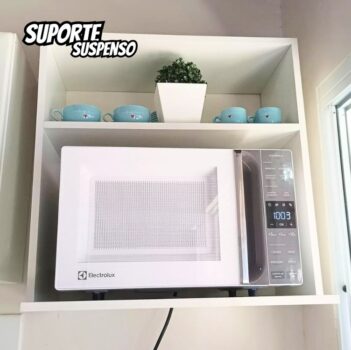 Suporte Suspenso Cozinha Modular Forno Elétrico Micro-ondas