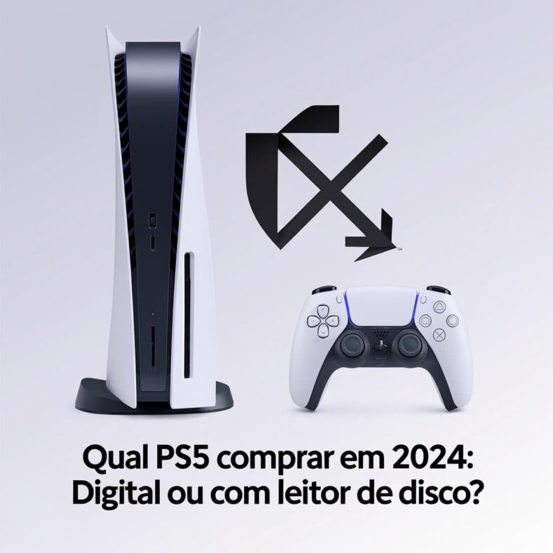 Qual PS5 Comprar em 2024: Digital ou com Leitor de Disco?