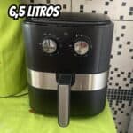 Airfryer Family Gadnic 6,5l 1700w Preta Antiaderente Airf0015a 110v