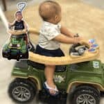 Carrinho Infantil Passeio Empurrador Jip Jip Militar - MARAL BRINQUEDOS