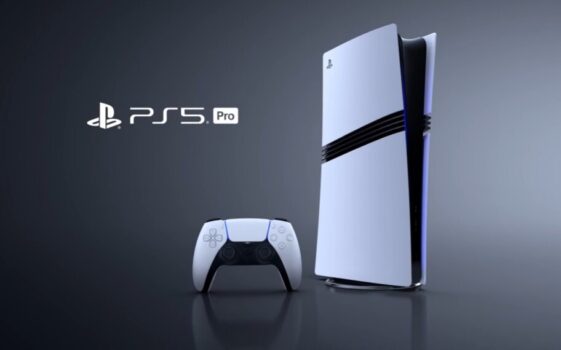 Console Playstation 5 Pro Ssd Com 2tb 8k Wi-fi 7 Vvr Edição Digital Branco + Controle Dualsense