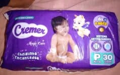 Fralda Cremer Jumbo P 30 Unidades