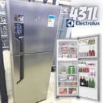 Geladeira Electrolux TF55S Frost Free Inox com Prateleira Reversível Platinum - 431 litros