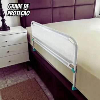 Grade De Proteção Cama Bebe Para Idosos E Bebês Box - Pet Útil