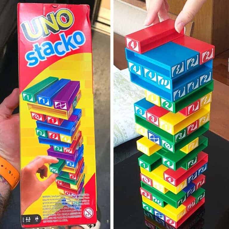 Jogo Uno Stacko, 43535, Mattel Games Mattel Multicolorido - Promotop