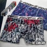 Kit 10 Cuecas Box Boxer Oferta Menor Preço Alta Qualidade