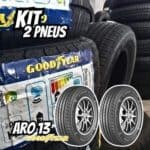 Kit 2 Pneus Aro 13” 175/70R13 Goodyear 82T - Direction Touring