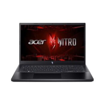 Notebook Gamer Acer Nitro V15 Intel Core i5-13420H, 8GB RAM, GeForce RTX 3050, SSD 512GB, 15.6" FHD IPS 144Hz, Windows 11, Preto - ANV15-51-58AZ