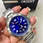 Relógio Orient Masculino Mbss1155a D2sx Azul