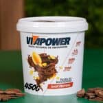 VitaPower Pasta De Amendoim Integral – 450G Shot Protein, Cookies