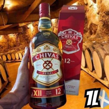 Whisky Chivas Regal Escocês 12 Anos 1 Litro