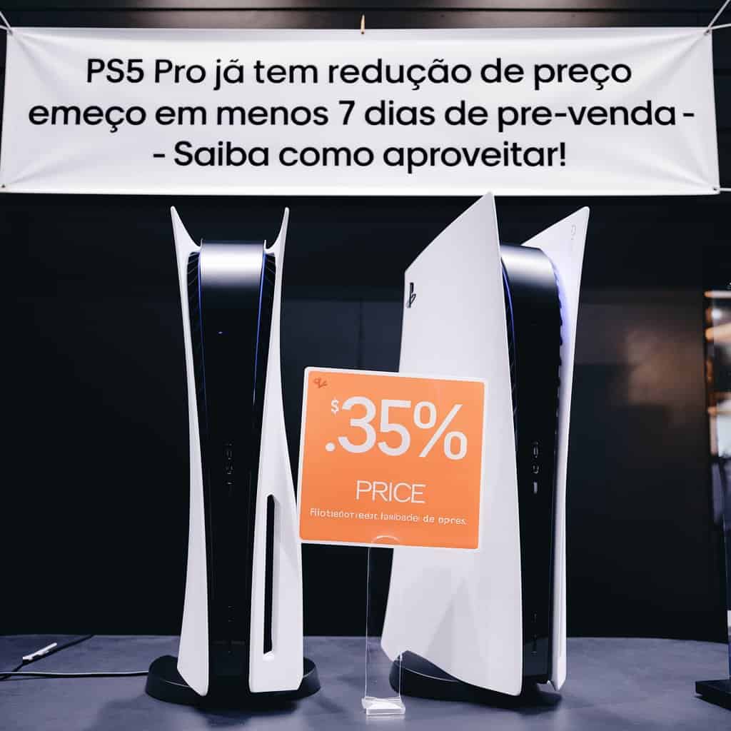 PS5 Pro já tem Redução de Preço em Menos de 7 Dias de Pré-Venda – Saiba Como Aproveitar!