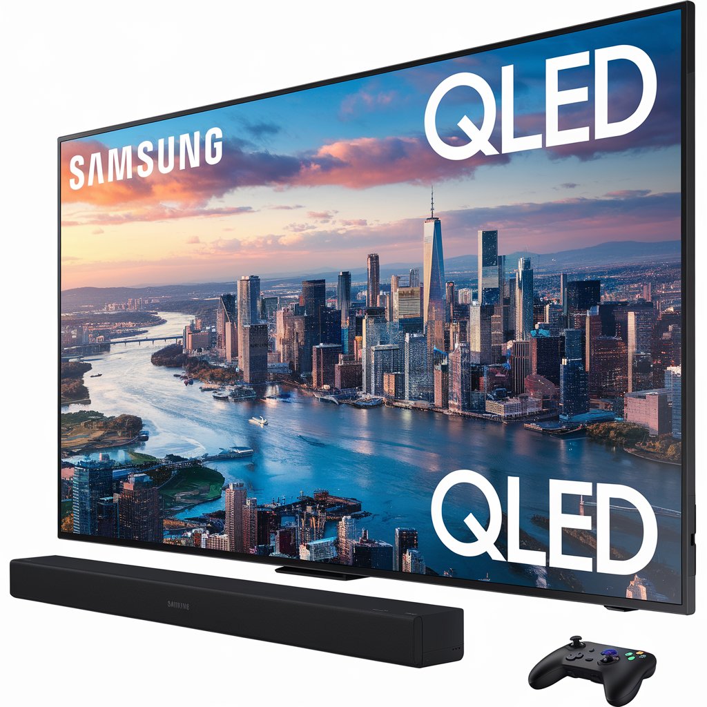 Samsung Smart TV 75″ QLED 4K Q60D 2024