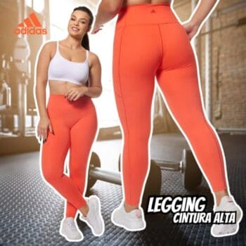 Calça Feminina Legging 7/8 Yoga Studio Aeroready adidas