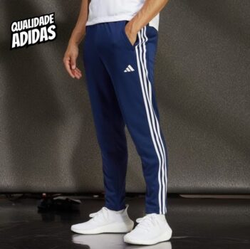 Calça Treino Train Essentials 3-Stripes - Adidas