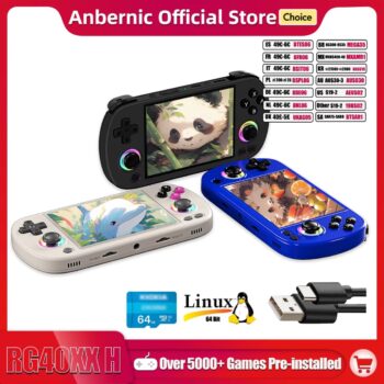 Console Retrô Portátil ANBERNIC RG40XX H Cupom