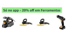 Cupom 20% OFF em Ferramentas - Amazon