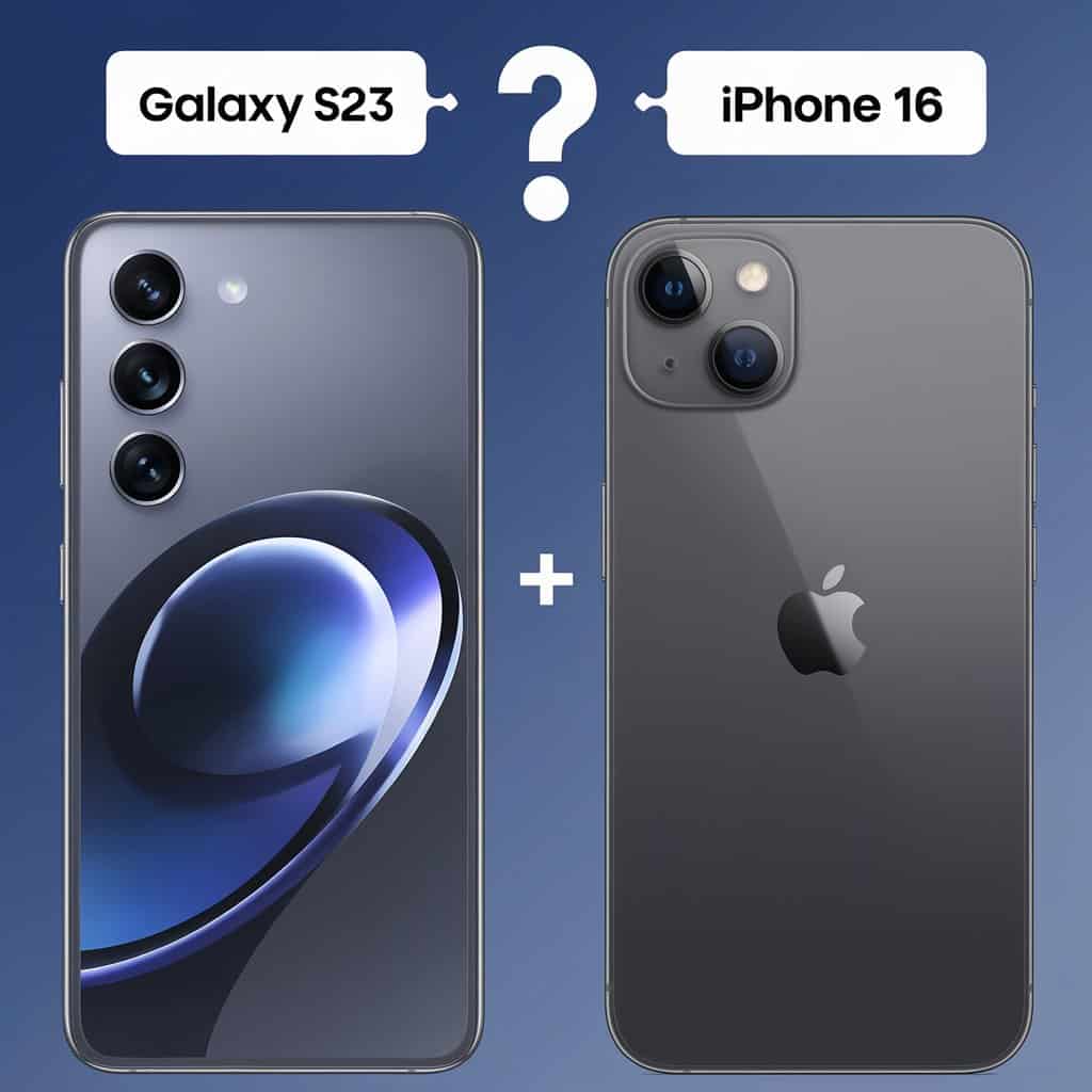 Galaxy S23 vs iPhone 16: Vale a Pena a Diferença de Preço?