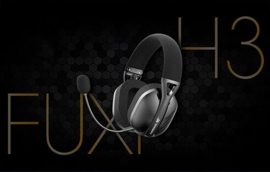 Headset Gamer Sem Fio Havit Fuxi H3, 7.1 surround, Driver 40mm, Bluetooth e USB, Preto - Fuxi-H3 Black