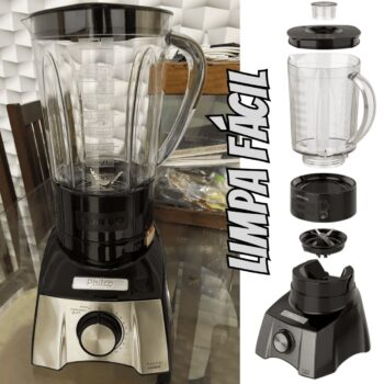Liquidificador Plq1430p Pro Maxx Limpa Fácil 1400w Philco 220V