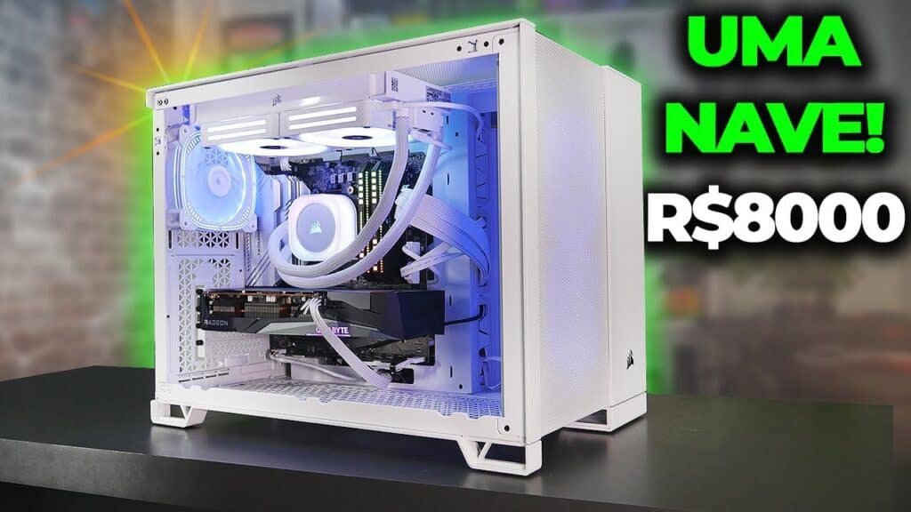 PC Gamer Insano de R$ 8.000 - Montagem e Testes (2025)