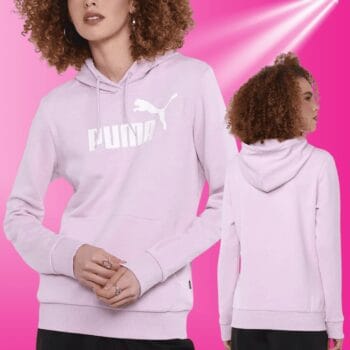 Moletom Puma Logo Com Capuz Feminino