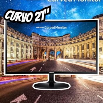 Monitor Curvo Samsung 27" FHD, HDMI, VGA, Freesync, CF390 27"