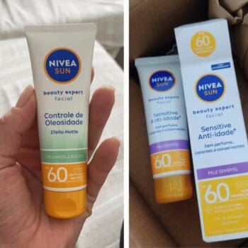 NIVEA SUN Protetor Solar Facial Beauty Expert FPS 60 50g